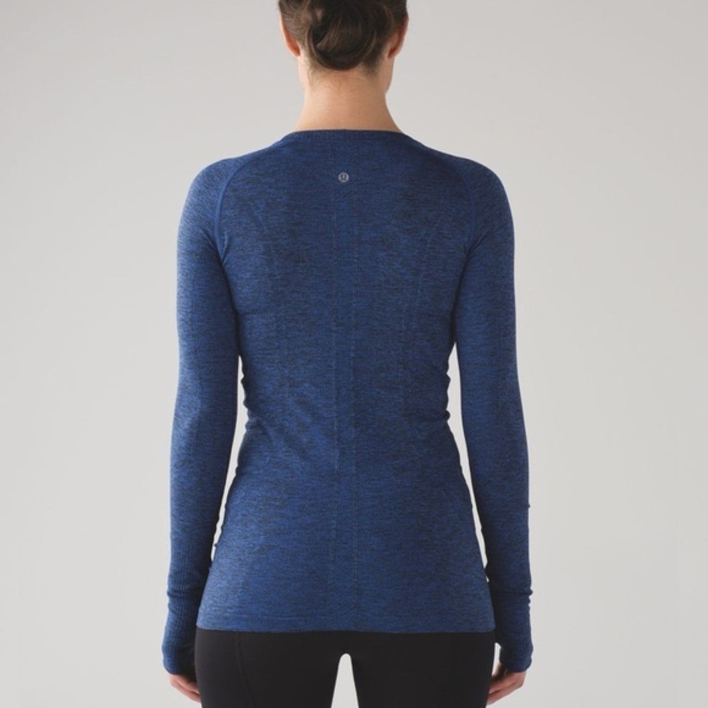 Lululemon Swiftly Tech Long Sleeve Crew Sz 4 Athletic Workout Athleisure Gym Run - Picture 2 of 6